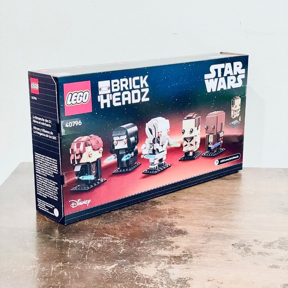 Lego 40796 Star Wars Revenge of the Sith Heroes & Villains Brickheadz NIB - Picture 8 of 14